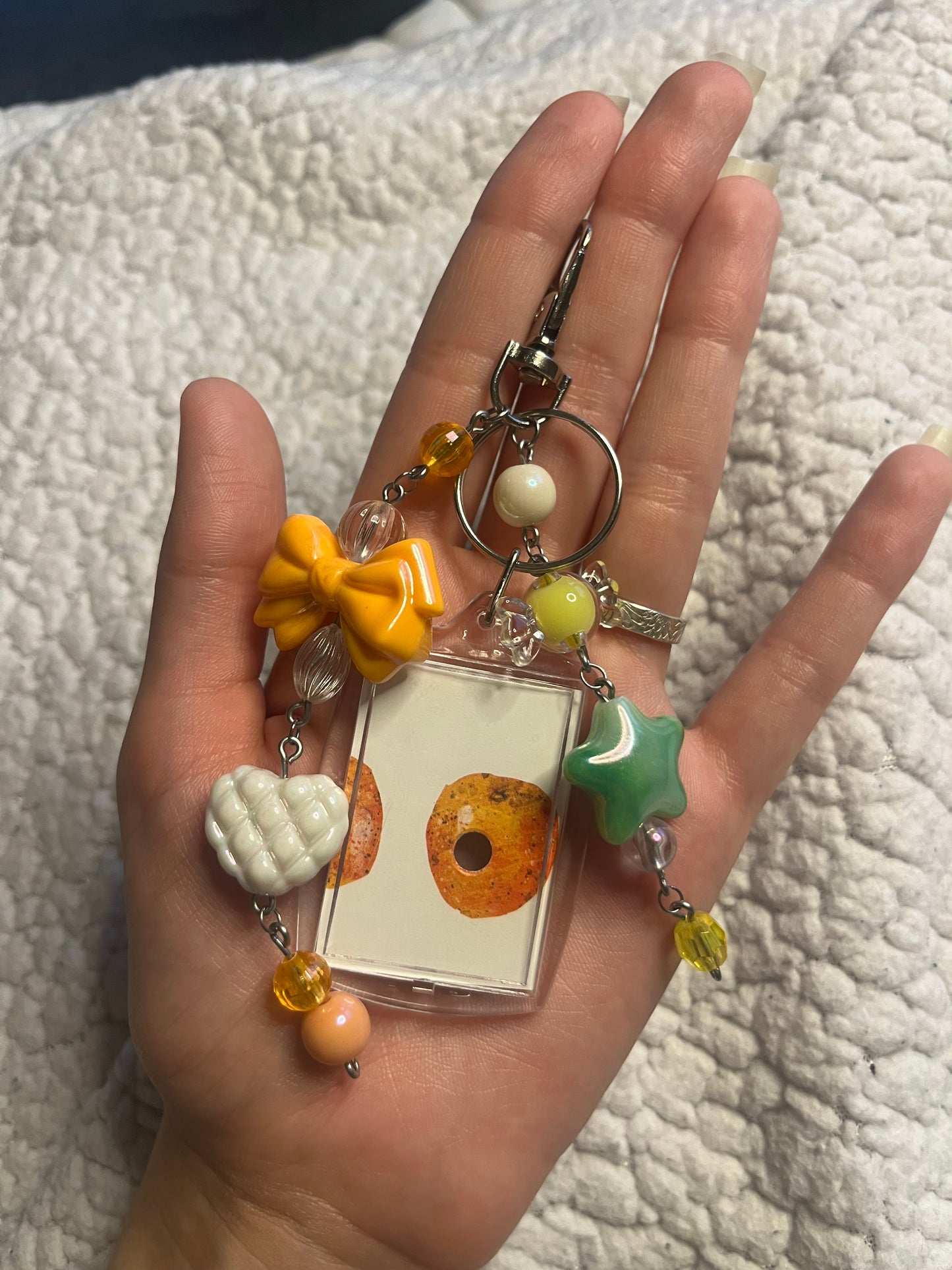 Peaches & Pickles Bag Charm