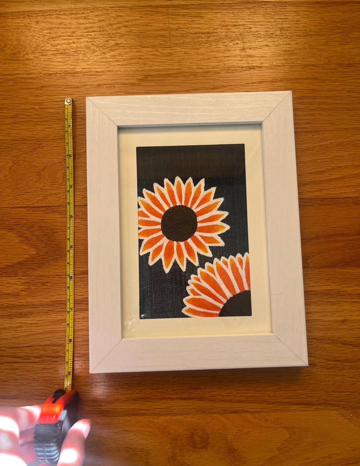 Sunflower Denim Decor / 5x7 / Denim Decor