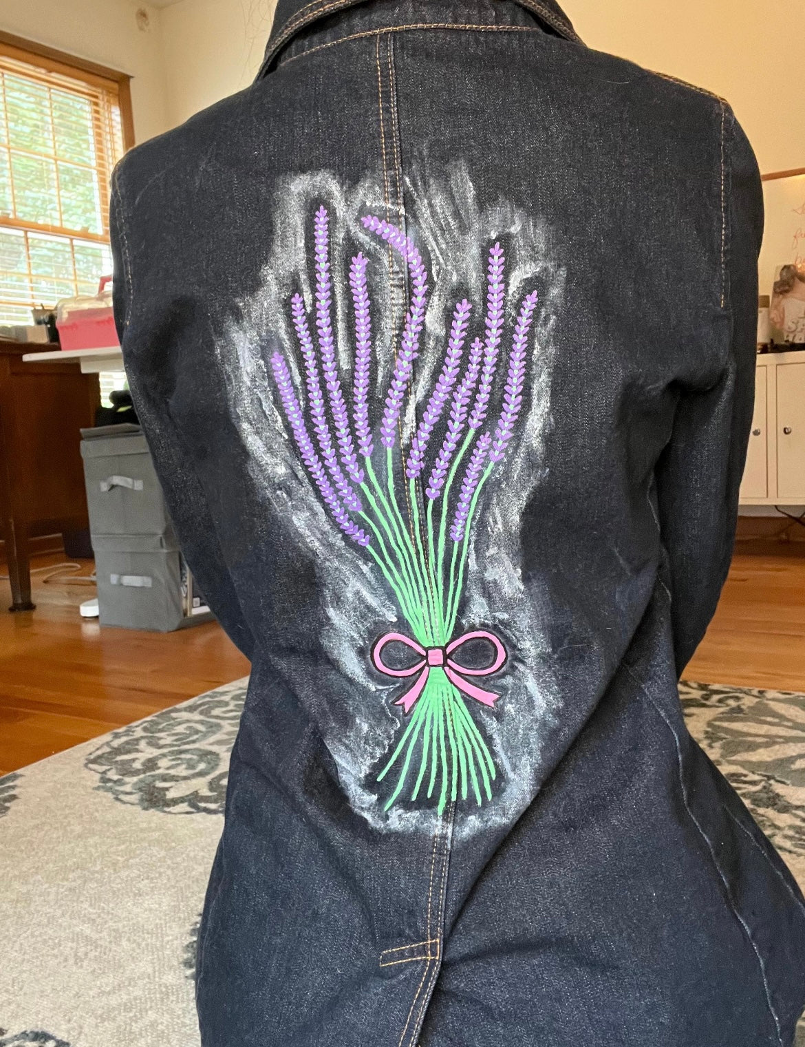 Lavender Bouquet Jacket / Size S