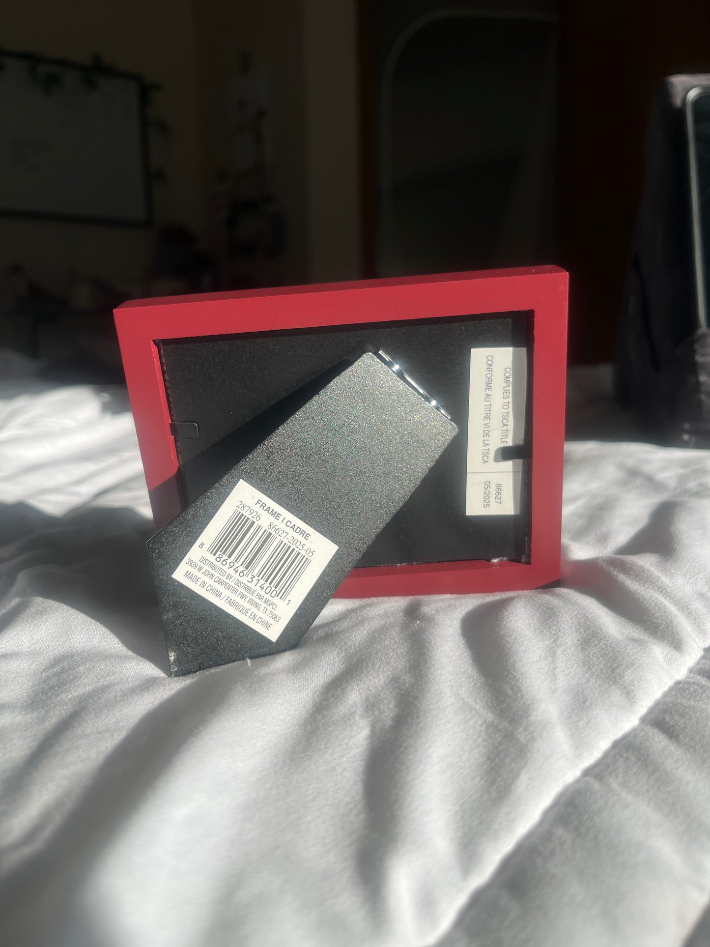I trust you kitty / 3 x 4in / Denim Decor