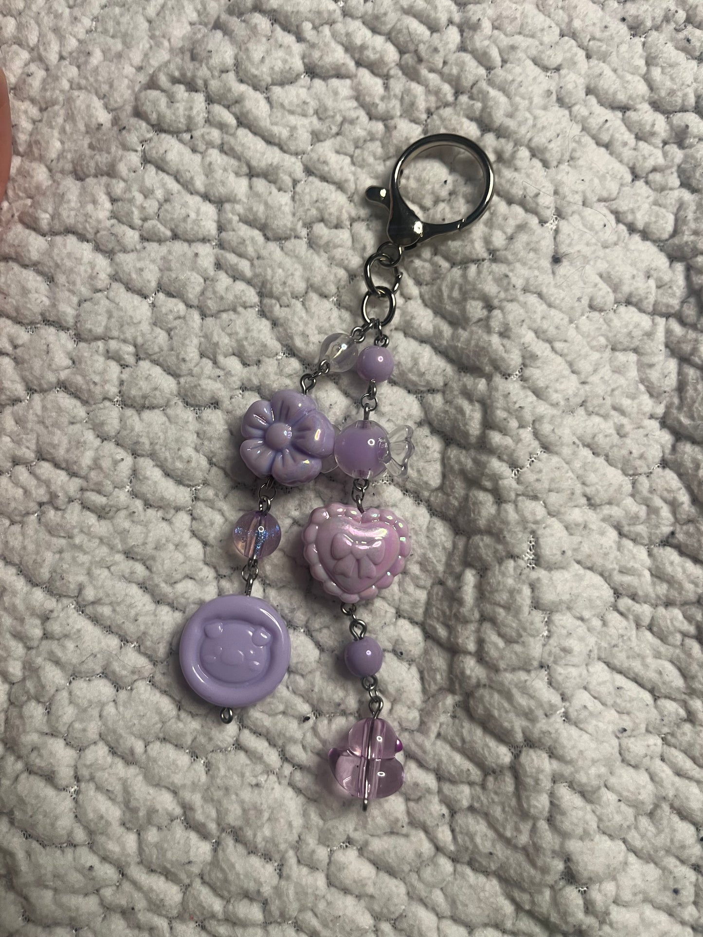 Lovely Purple Bag Charm
