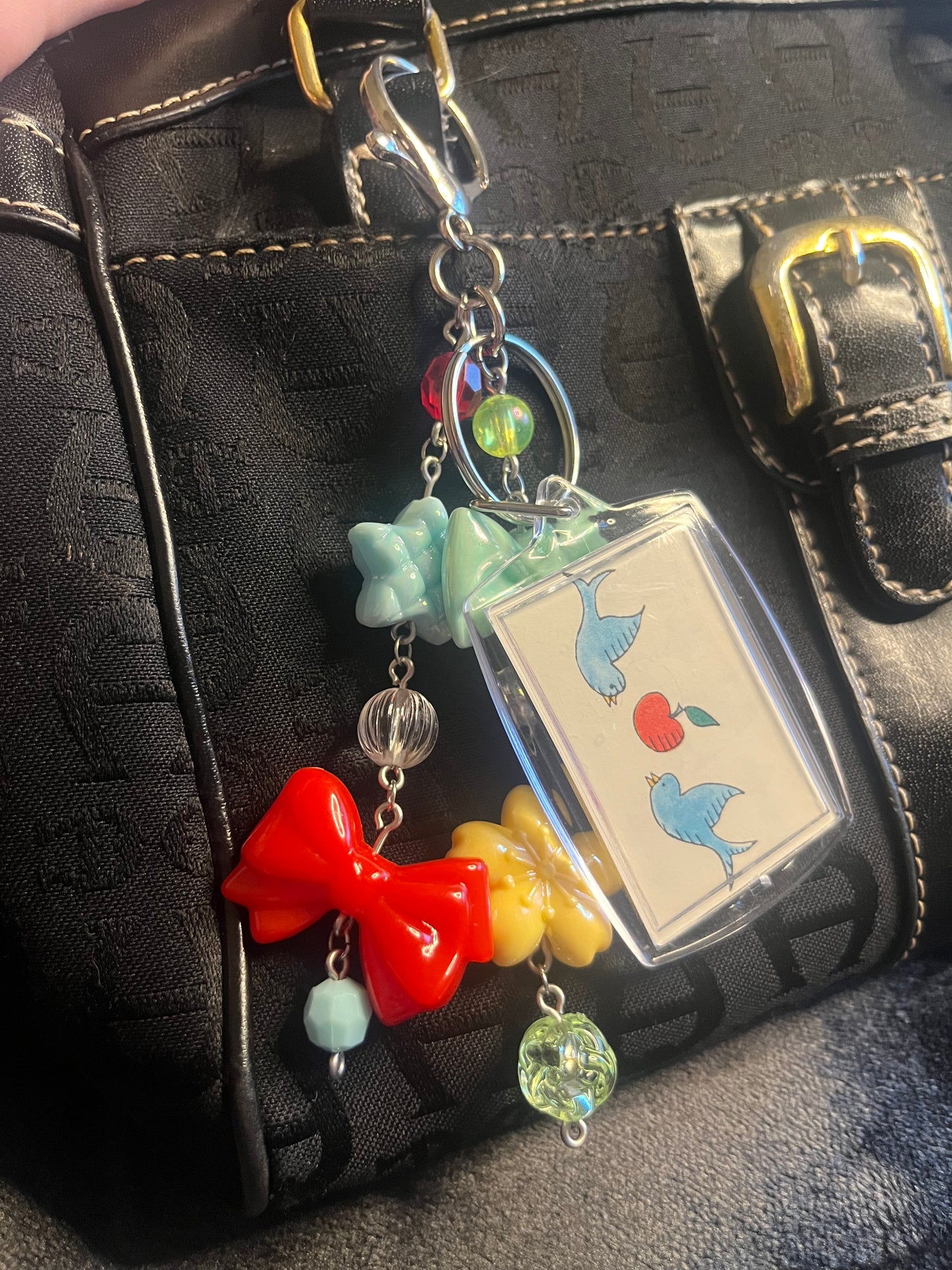 The Love Birds Bag Charm