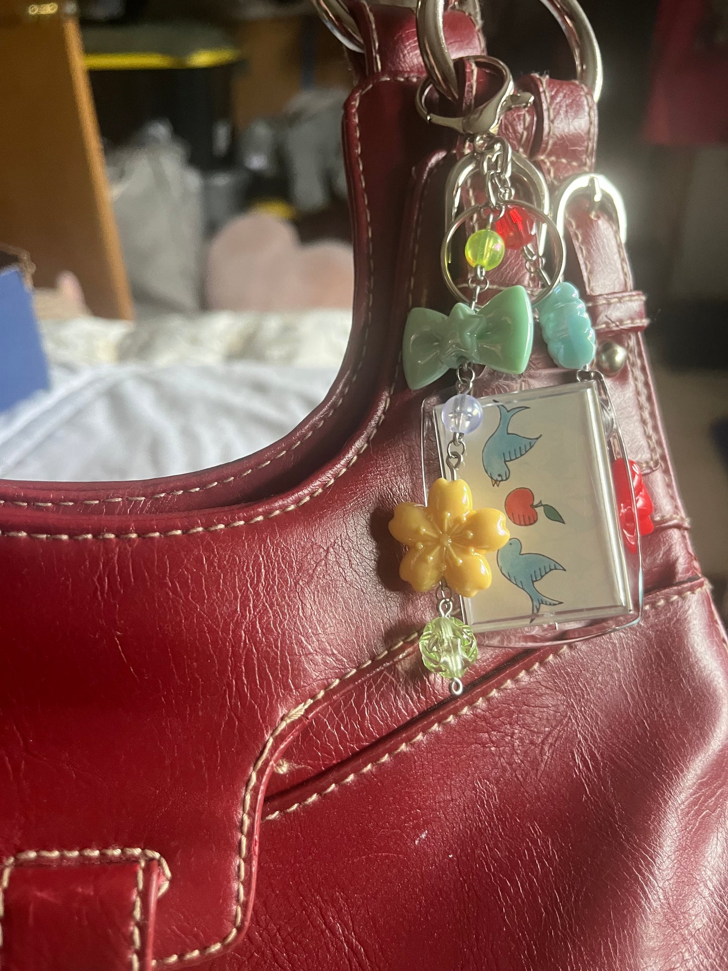 The Love Birds Bag Charm
