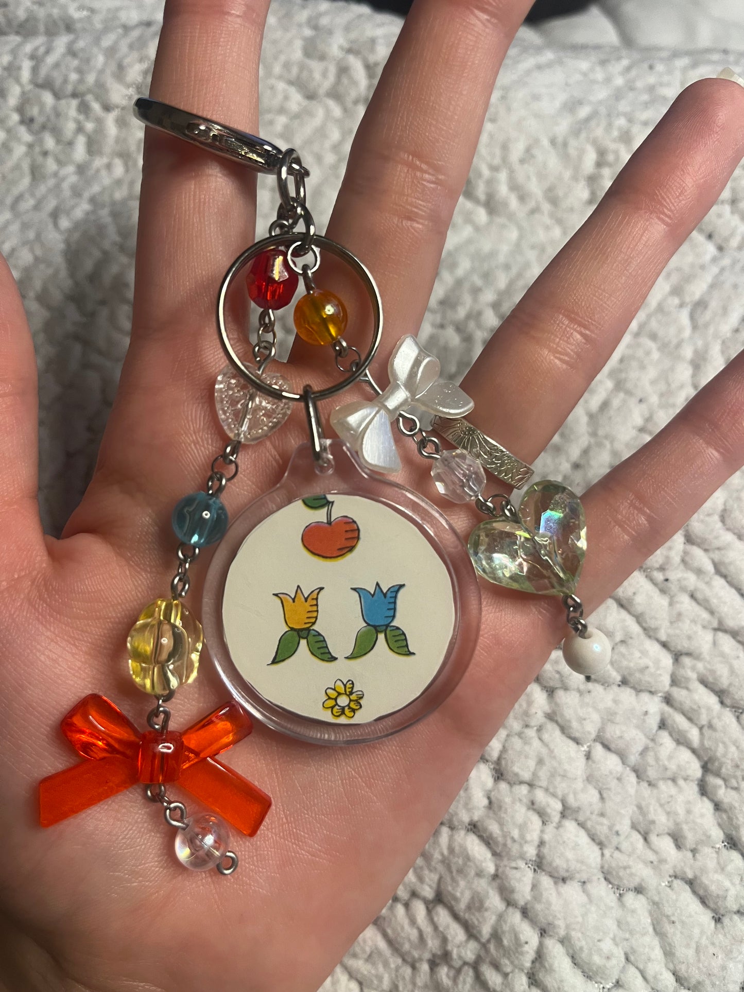 Dove In The Tree Bag Charm